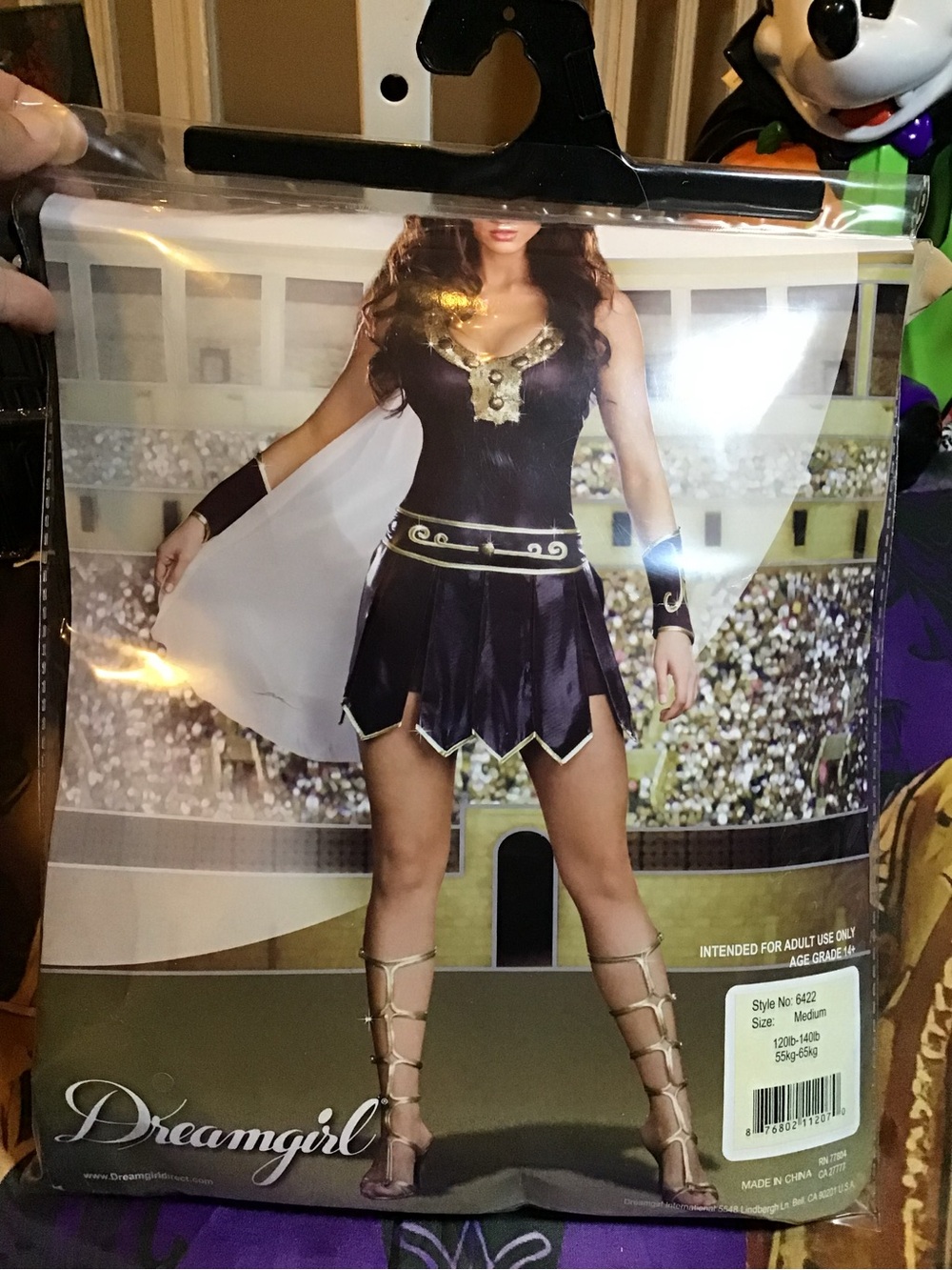 Dreamgirl “babe-a-lonian warrior queen “ woman costume size medium